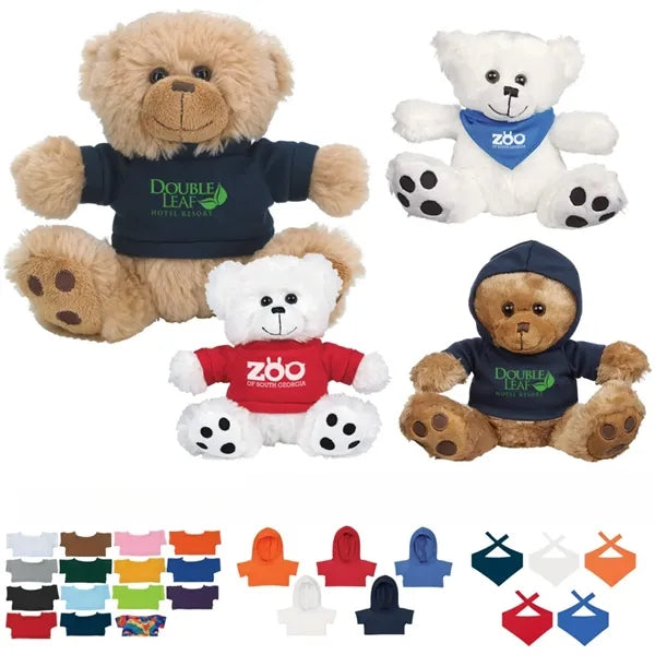 Big Paw Bear W/ Customized Apparel