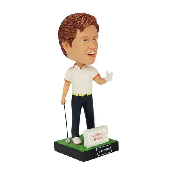 6" Custom Resin Bobblehead Doll