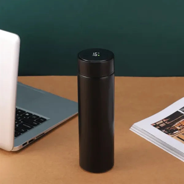 500ml Digital Water Bottle with LED Temperature Display