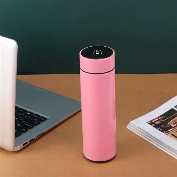 500ml Digital Water Bottle with LED Temperature Display
