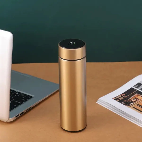 500ml Digital Water Bottle with LED Temperature Display