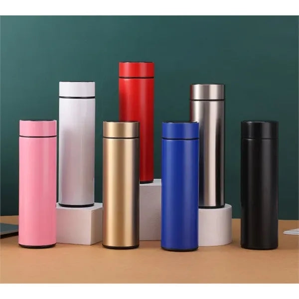 500ml Digital Water Bottle with LED Temperature Display