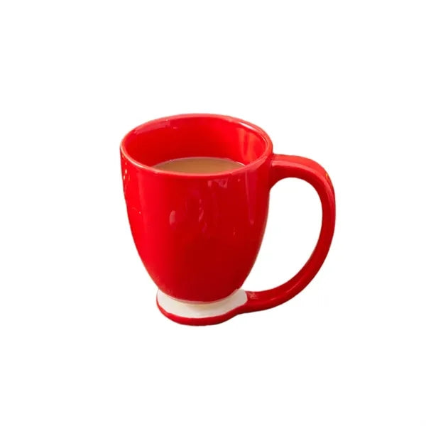 12 oz. Ceramic Mug with Spoon