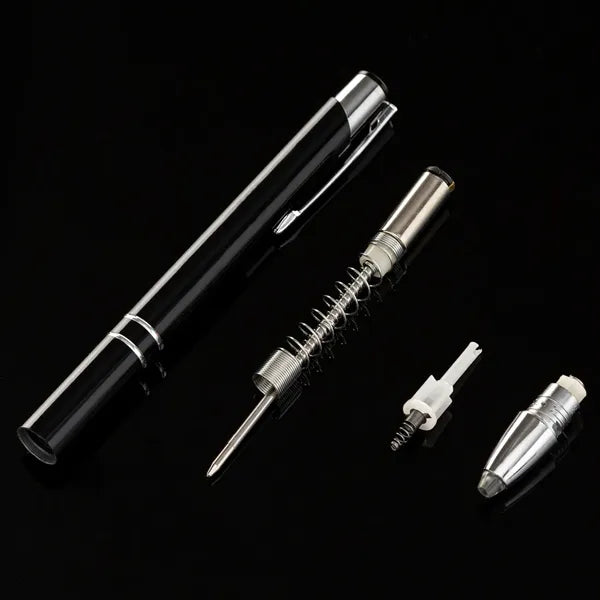 Metal 3 in 1 Multi-Function Stylus Pen with Light Ballpoint