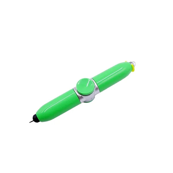 Spin Multi-Feature LED Fidget Pen Stress Relief Ballpoint
