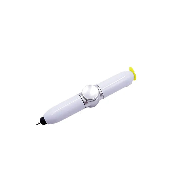 Spin Multi-Feature LED Fidget Pen Stress Relief Ballpoint