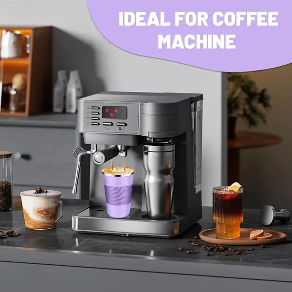 17OZ Stainless Steel Travel Coffee Mug Non-slip Thermal Cup
