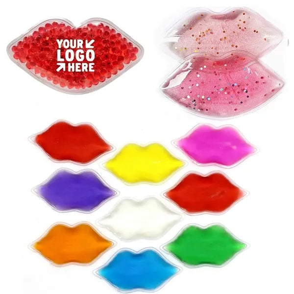 Lips Chill Patch Gel Beads Hot Cold Therapy Pack