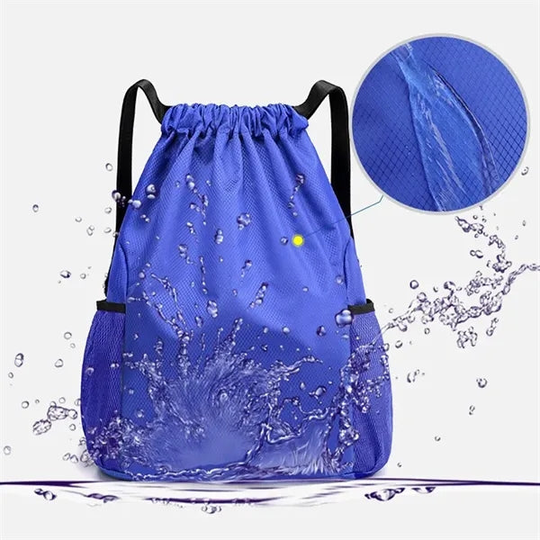 Waterproof Sports Drawstring Backpack