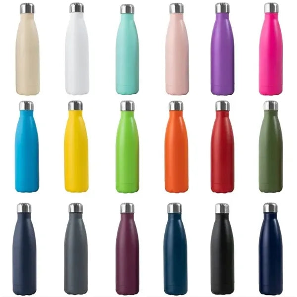 17 oz Stainless Steel Insulated Water Bottles