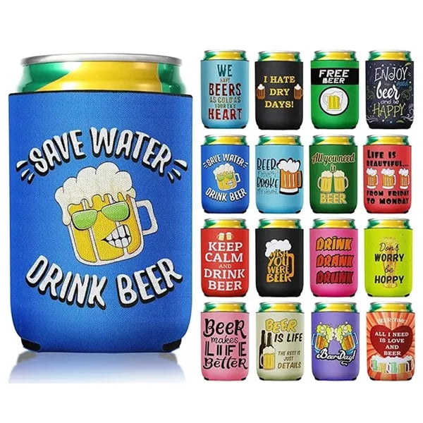 Collapsible Neoprene Can Coolers