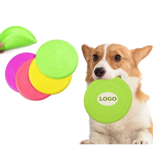 Foldable Silicone Dog Frisbee - Water-Resistant