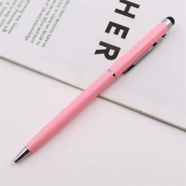 2-in-1 Touch Screen Metal Ballpoint Pen