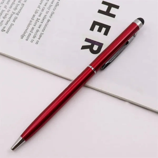 2-in-1 Touch Screen Metal Ballpoint Pen