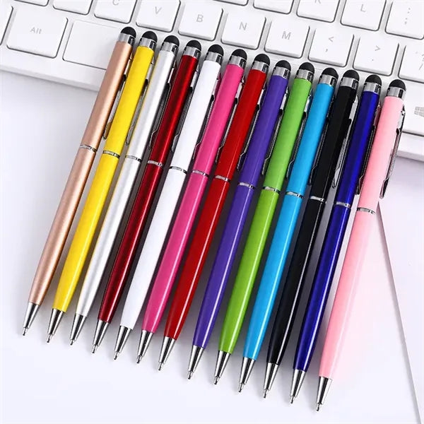 2-in-1 Touch Screen Metal Ballpoint Pen