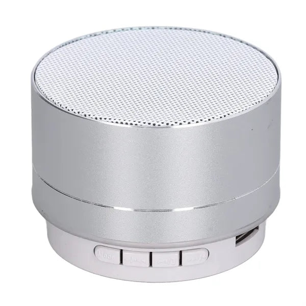 Wireless Cylinder Bluetooth Speaker With LED Light