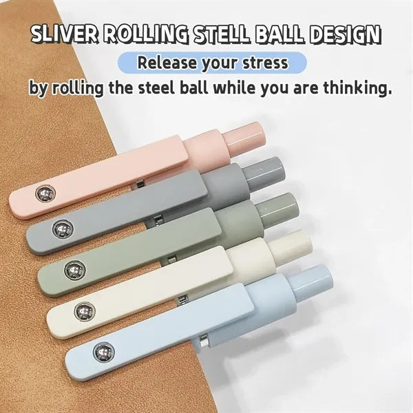Silicone 0.5mm Black Ink Pen