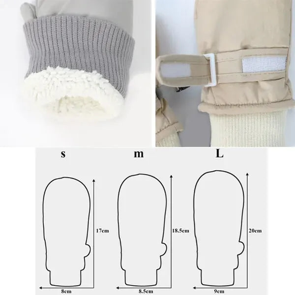 Kids' Quick-Dry Waterproof Mitts