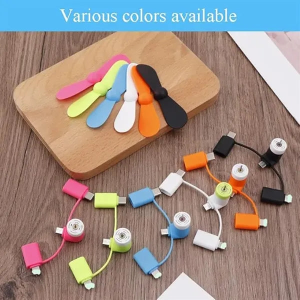 3 in 1 Cellphone Fan