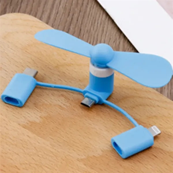 3 in 1 Cellphone Fan