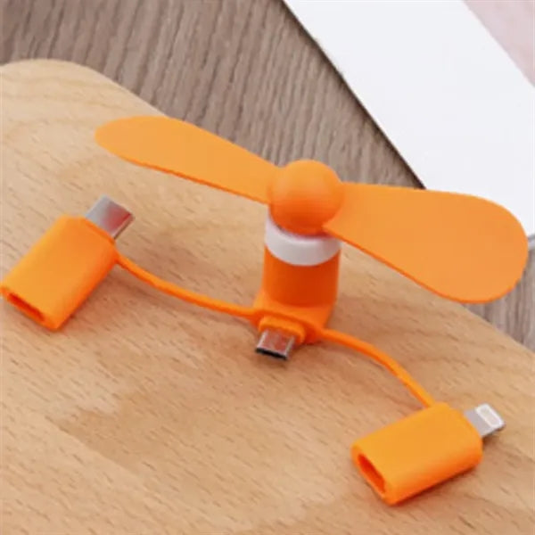 3 in 1 Cellphone Fan