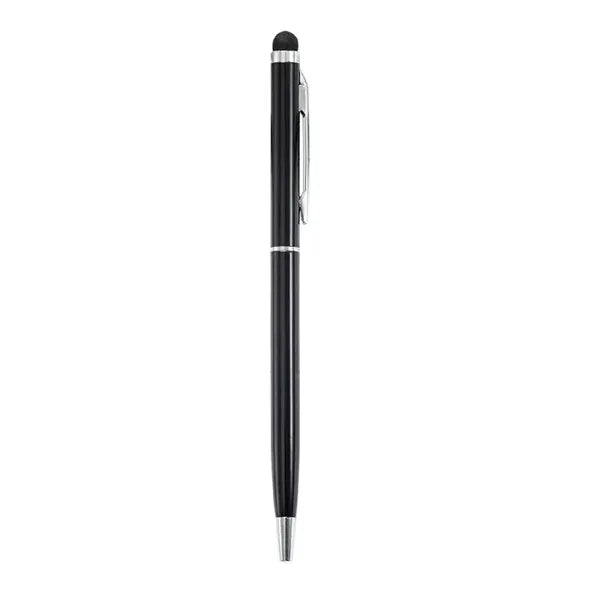 2-in-1 Slim Twist Stylus Metal Ballpoint Pen