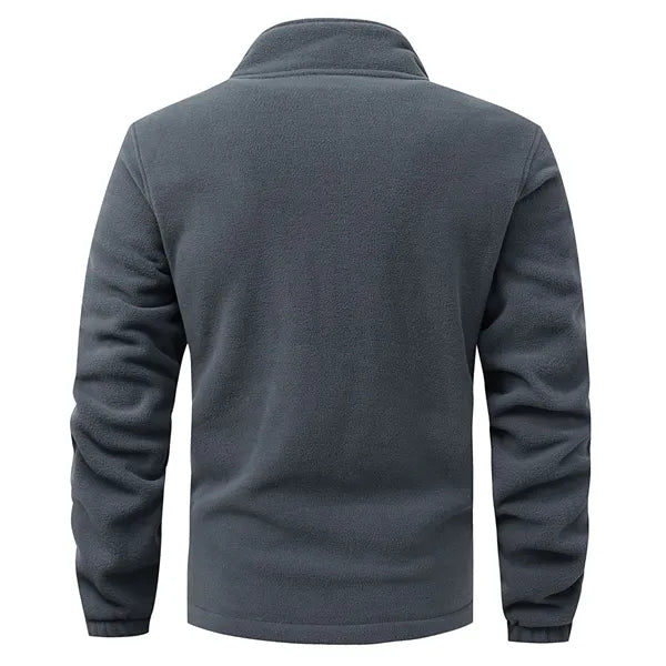 Unisex Winter Fleece Jacket Full-Zip Custom Nurse Sweater
