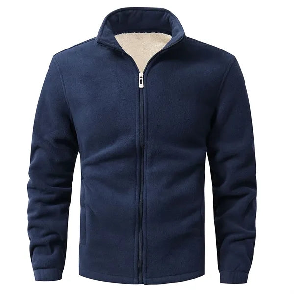 Unisex Winter Fleece Jacket Full-Zip Custom Nurse Sweater