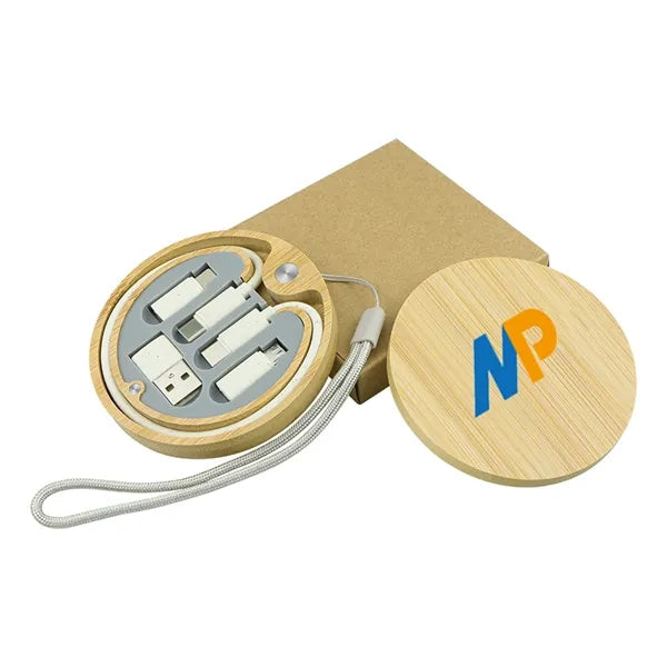 Environmental Storage Box 6 in1 Mobile Phone Charging Cable