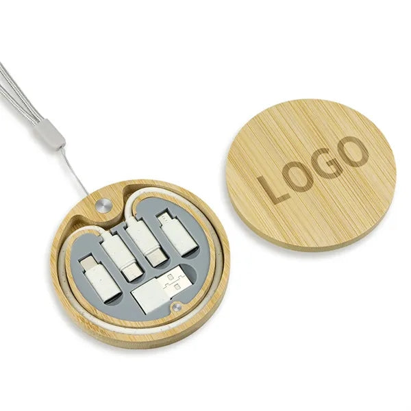Environmental Storage Box 6 in1 Mobile Phone Charging Cable