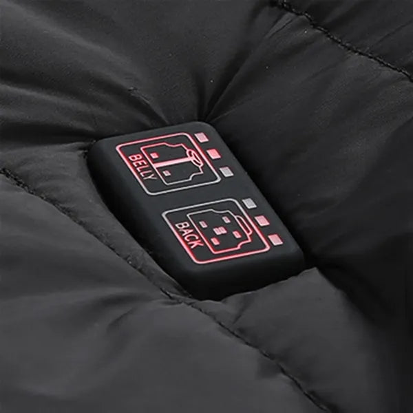 Electric Heated Vest 9 Heating Zones Dual control
