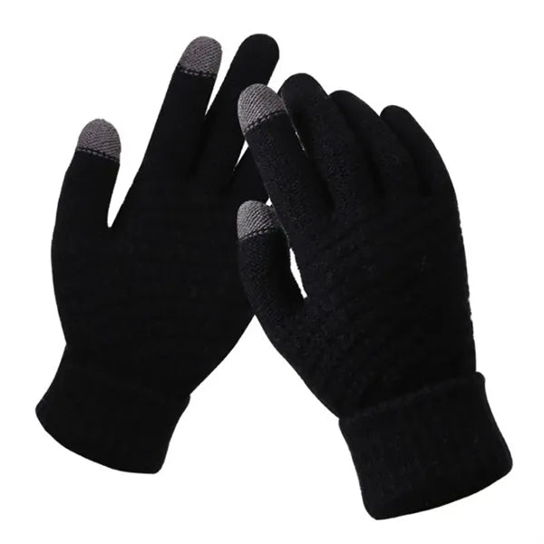Non-Slip Touchscreen Winter Knit Gloves