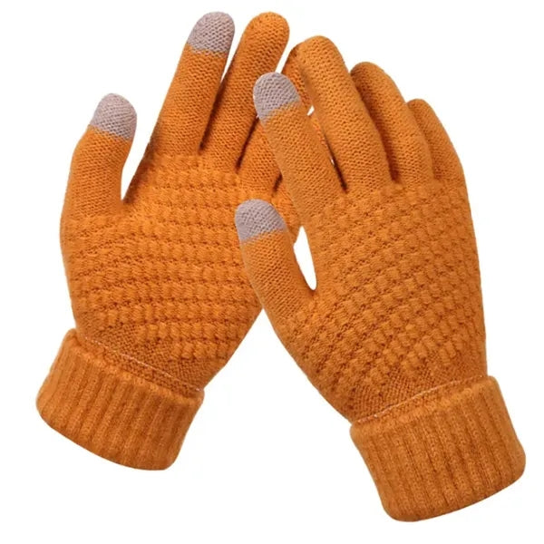 Non-Slip Touchscreen Winter Knit Gloves