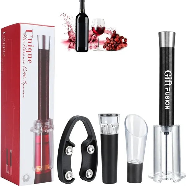 Air Pressure Pump Wine Bottle Opener Set