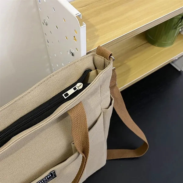 Crossbody Canvas Tote Travel Bag Shopping Accessories