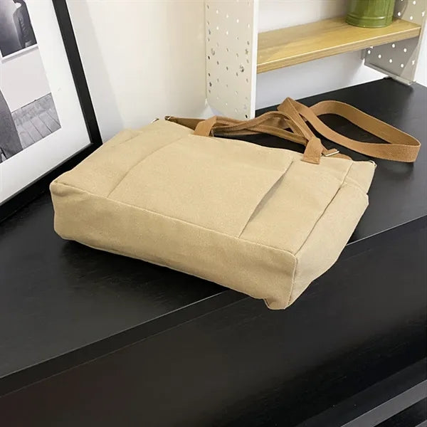 Crossbody Canvas Tote Travel Bag Shopping Accessories