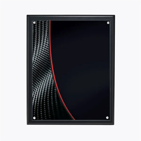 Acrylic Overlay on Ebony Board Plaque