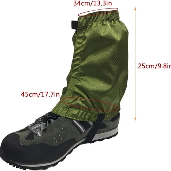 Waterproof Outdoor Hiking Snow Legging Ankle Gaiters