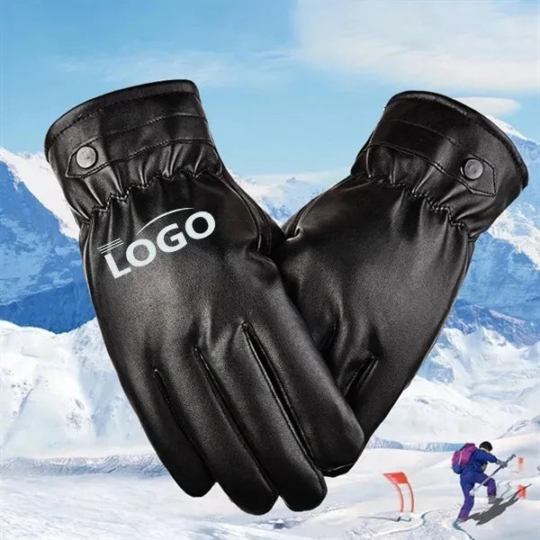 Winter Leather Gloves