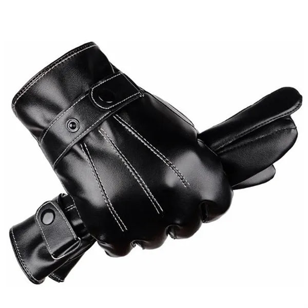 Winter Leather Gloves