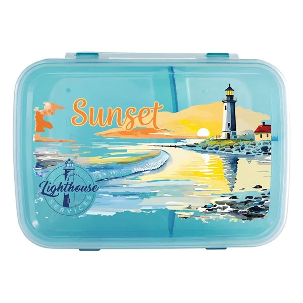 Full Color Translucent Lunch Container