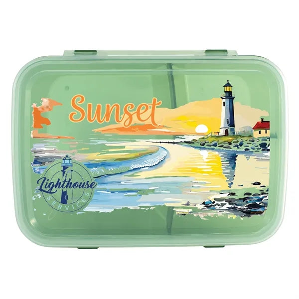 Full Color Translucent Lunch Container