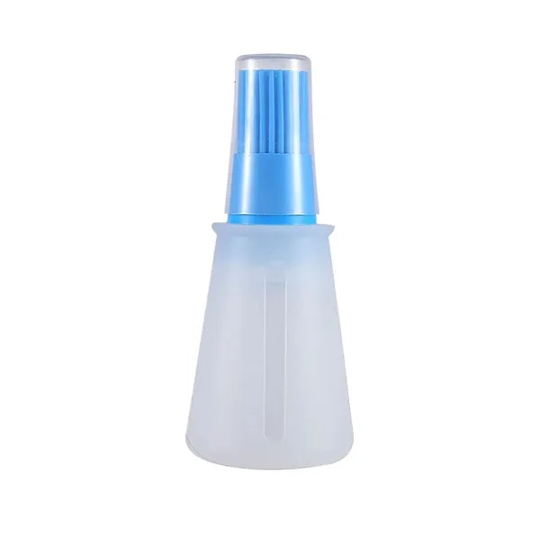 Food Grade Silicone Brush with Transparent Oil Bottle