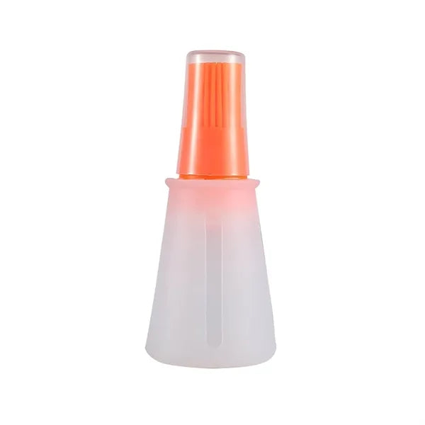 Food Grade Silicone Brush with Transparent Oil Bottle
