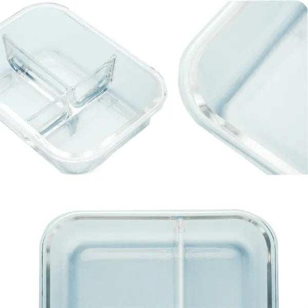 Rectangular Glass Meal Prep Containe Microwave Safe Box