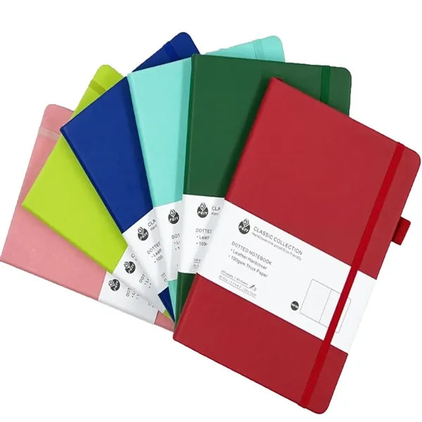 A5 Writing Notebook With Elastic Closure