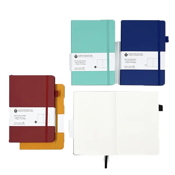 A5 Writing Notebook With Elastic Closure