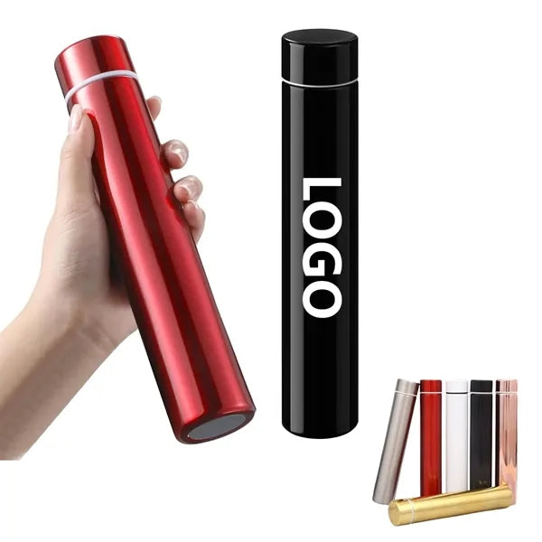 Slim Stainless Steel Insulated Water Bottle