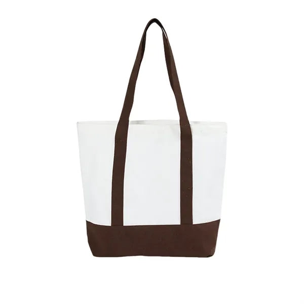 Large Canvas Boat Tote Bag