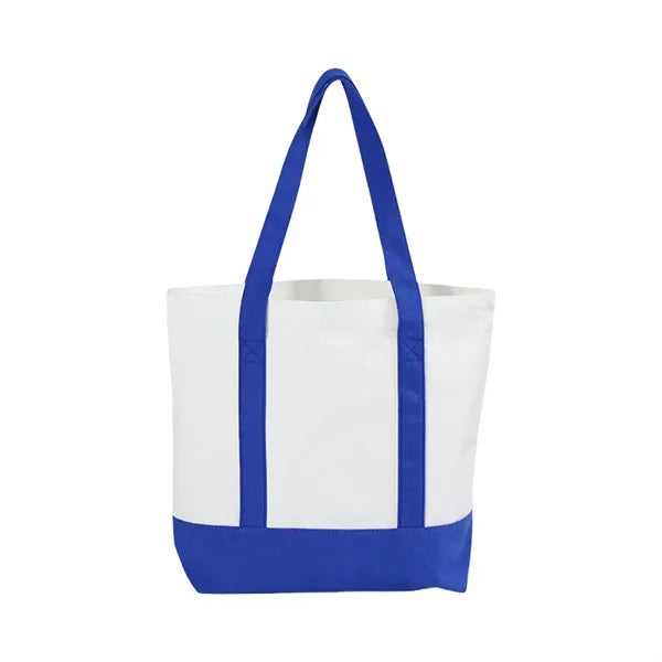 Large Canvas Boat Tote Bag